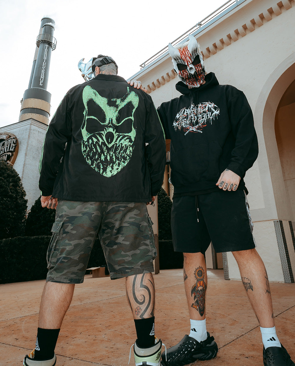 Glow in The Dark Mask Jacket