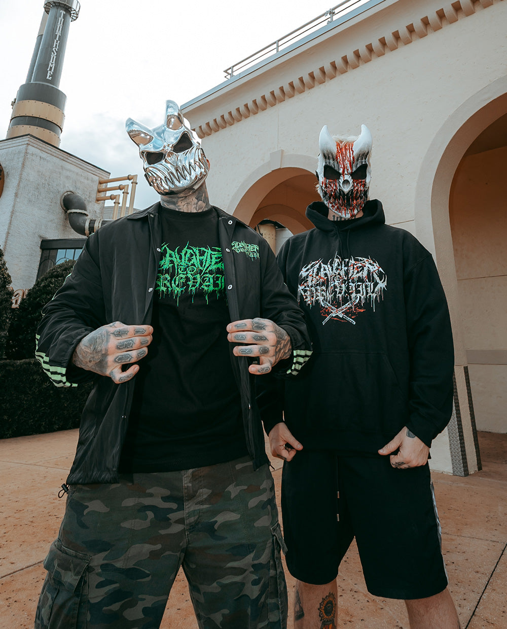 Glow in The Dark Mask Jacket