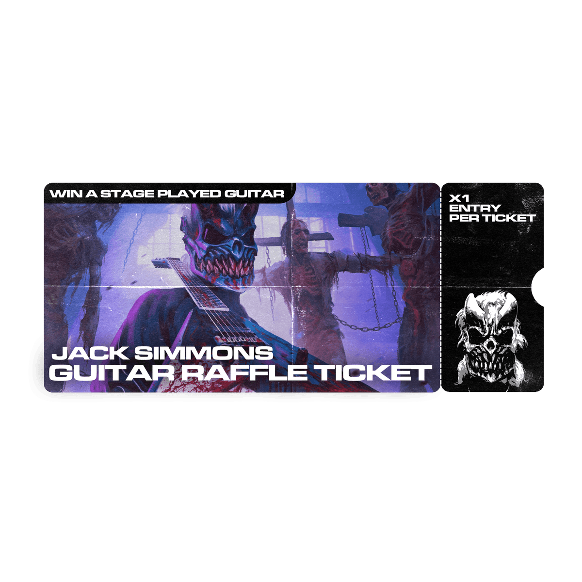 Guitar Raffle Ticket