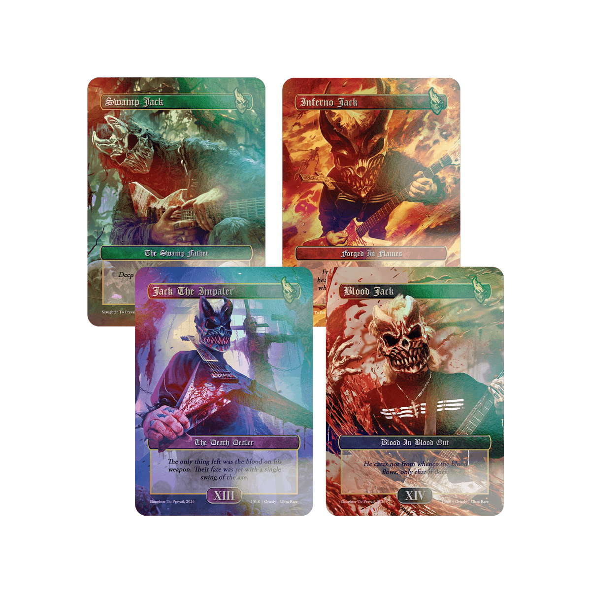 Slaughter To Prevail Trading Cards + Guitar Picks