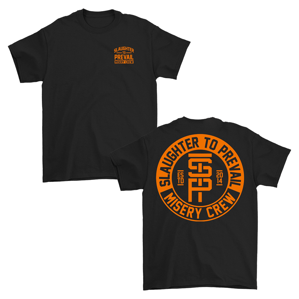 Misery Crew T-Shirt - Black