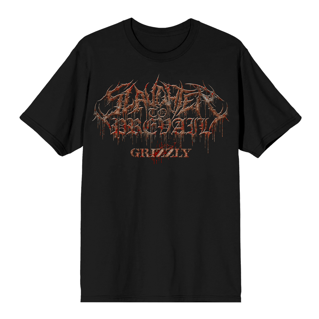 Grizzly Logo Tee - Black