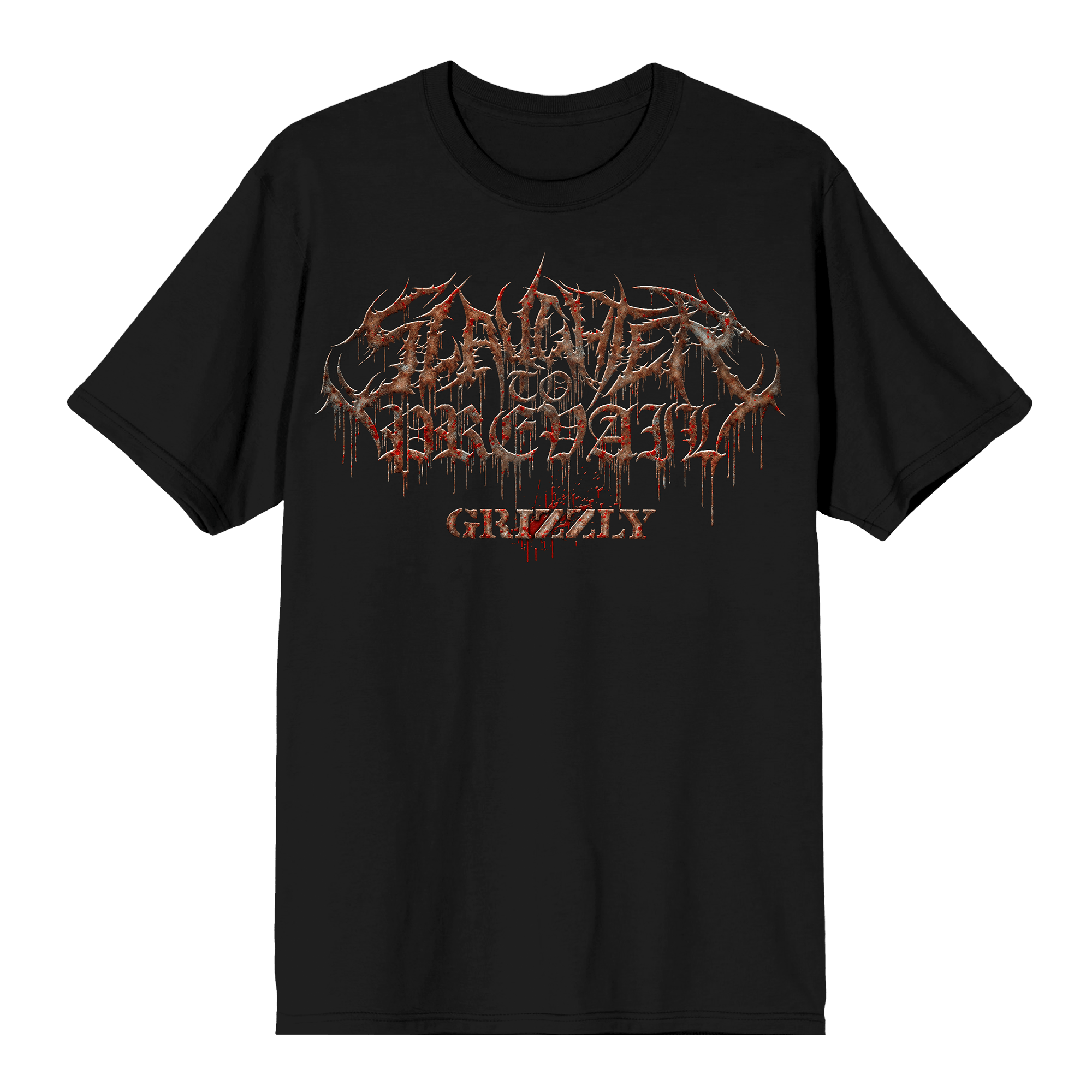 Grizzly Logo Tee - Black