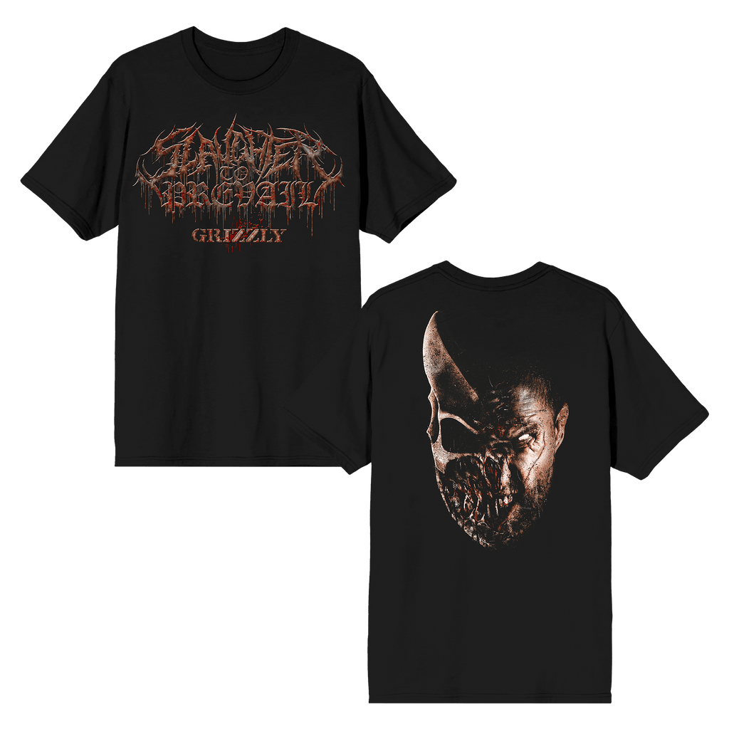 Grizzly Logo Tee - Black