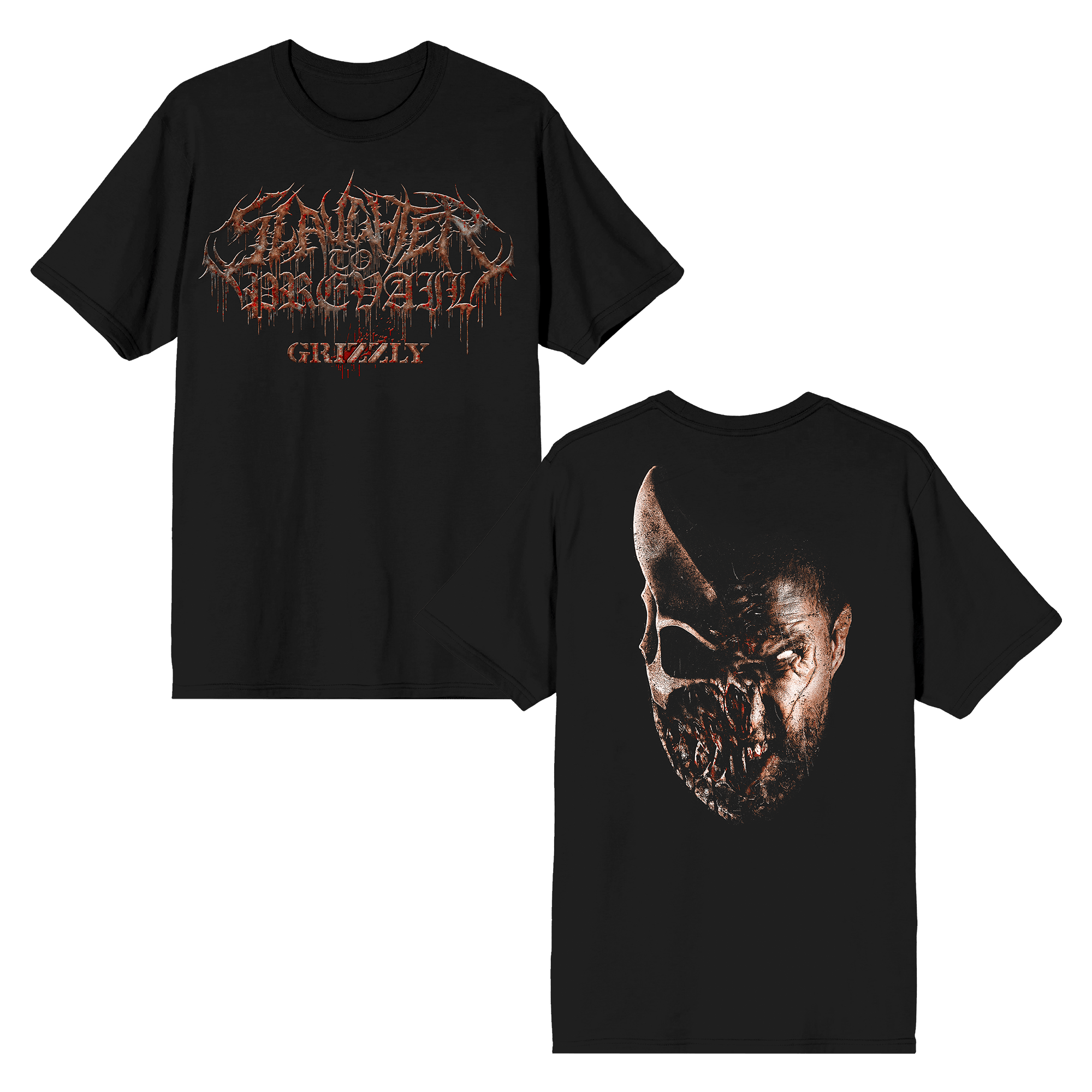 Grizzly Logo Tee - Black