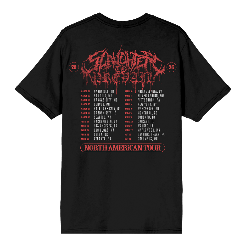 USA Grizzly Tour Tee - Black