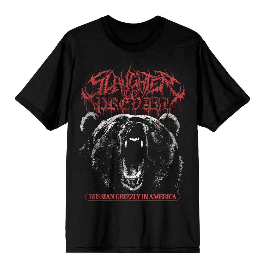 USA Grizzly Tour Tee - Black