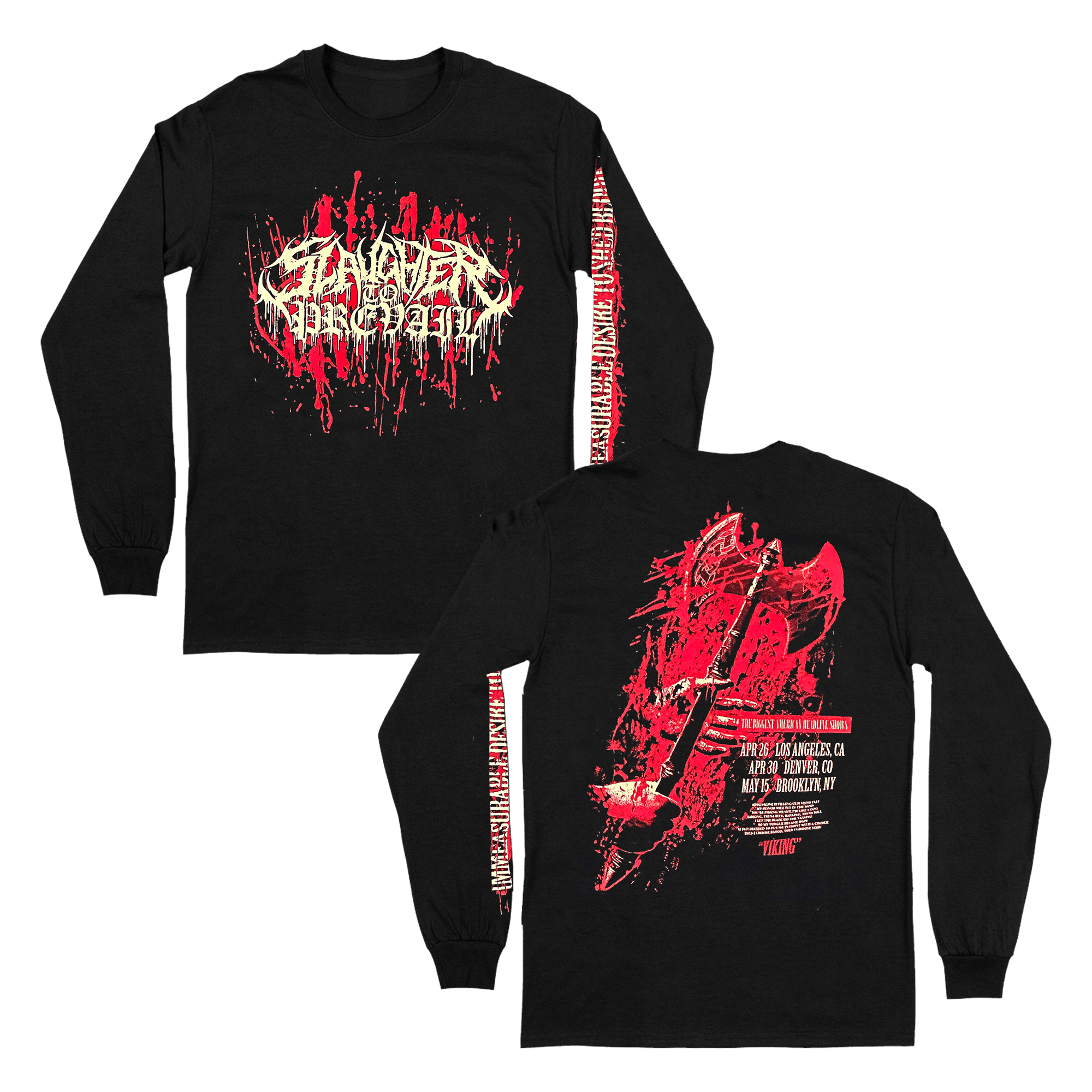 Viking 2024 Tour Longsleeve - Black