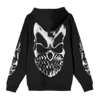 Grizzly Mask Hoodie - Black
