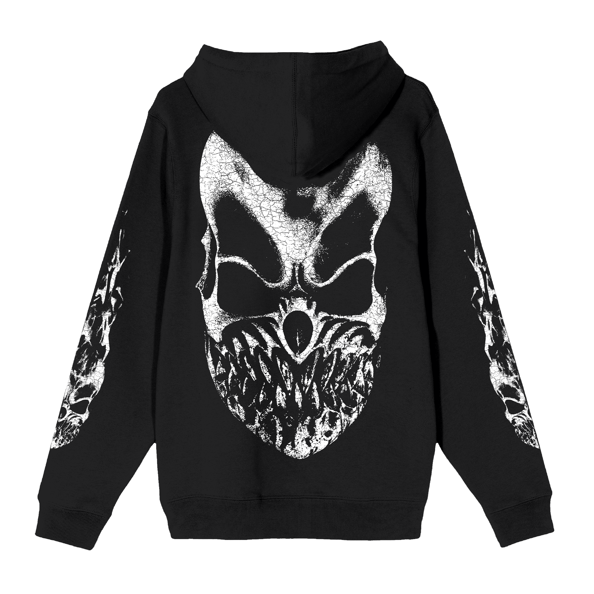 Grizzly Mask Hoodie - Black